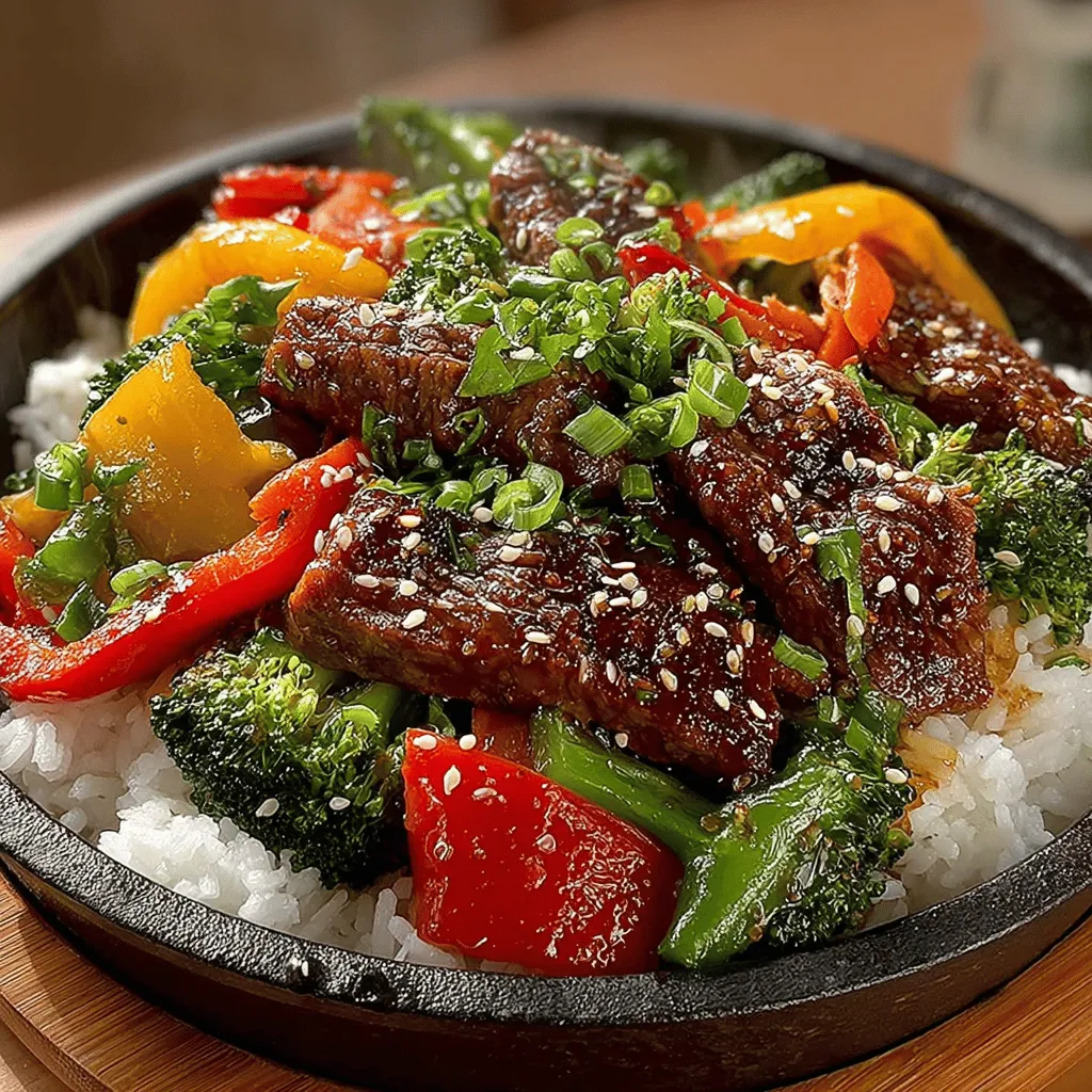 In the world of quick yet nutritious meals, few dishes can compete with the vibrant appeal of Sizzling Beef & Colorful Veggie Stir-Fry. This dish is not only a feast for the eyes, thanks to its kaleidoscope of colors, but it also tantalizes the palate with an explosion of flavors. Featuring tender strips of beef paired with an array of crisp vegetables, this stir-fry encapsulates the essence of Asian cuisine while catering to modern lifestyles that demand speed without sacrificing health.