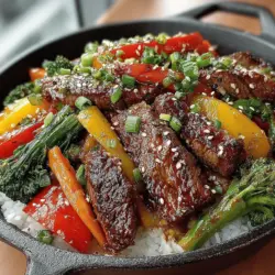 Sizzling Beef & Colorful Veggie Stir-Fry