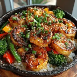 Quick & Flavorful Honey Garlic Shrimp Stir-Fry