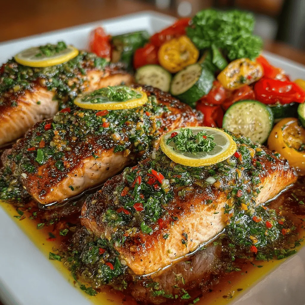 When it comes to creating a meal that is both quick to prepare and bursting with flavor, the Zesty Lemon Garlic Salmon Delight stands out as a top choice. This dish is a harmonious blend of fresh ingredients that not only tantalize the taste buds but also deliver a wealth of nutritional benefits. Whether you're looking for a healthy weeknight dinner or aiming to impress guests at a special gathering, this recipe is designed to fulfill both needs effortlessly. Best of all, you can whip it up in under 30 minutes, making it a convenient option for anyone with a busy lifestyle.