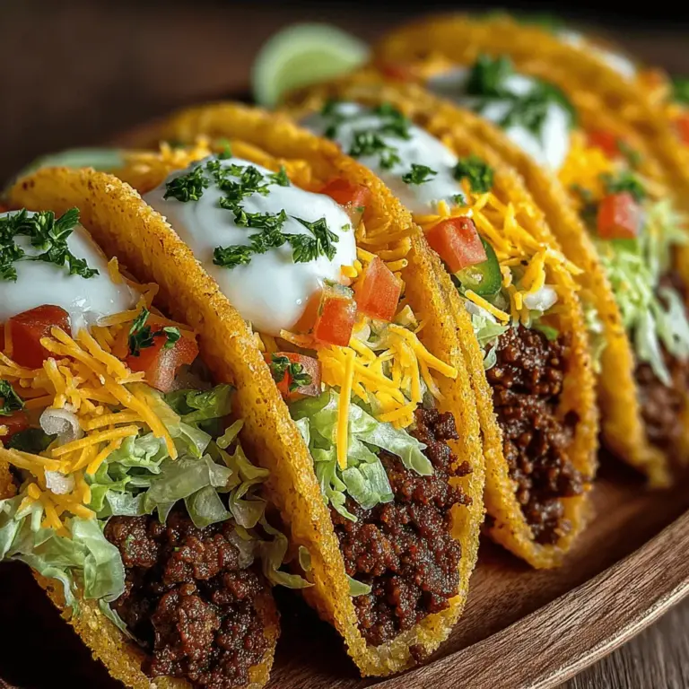 Tacos are undeniably one of the most beloved dishes across the globe, bringing vibrant flavors and a sense of celebration to the dinner table. Their versatility allows for countless variations, with each region and culture adding its unique touch. Among the myriad of taco recipes, Tasty Tango Tacos stand out, offering a delightful combination of seasoned ground beef and fresh toppings that can tantalize your taste buds. This article will delve into the preparation of Tasty Tango Tacos, exploring not just the ingredients and step-by-step instructions but also the cultural significance of tacos, variations, and tips for perfecting your taco-making skills.