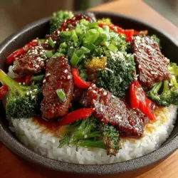 Beef & Broccoli Bliss