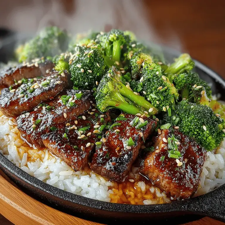 Discover the perfect harmony of flavors and textures with our Savory Beef and Broccoli Bliss recipe. This Asian-inspired dish seamlessly combines tender beef sirloin with vibrant broccoli florets in a delicious stir-fry, making it an ideal choice for a quick weeknight dinner or a special occasion. Not only is this recipe packed with protein and nutrients, but it also offers a delightful balance of savory and slightly sweet flavors that will tantalize your taste buds.