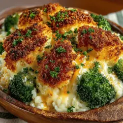 Cheesy Broccoli Bliss Casserole