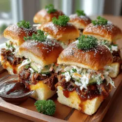 Savory Southern Delight: Slow-Cooked BBQ Pulled Pork Sliders