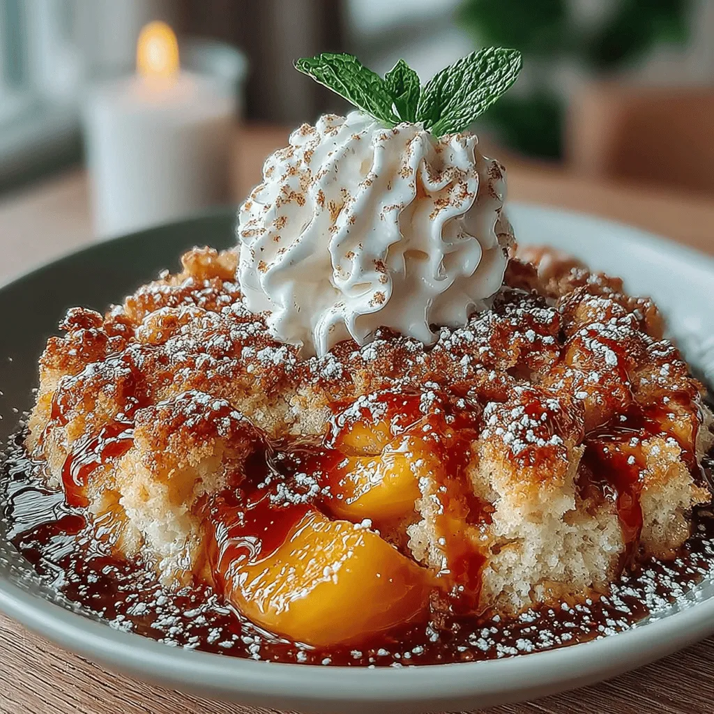 Peach cobbler stands as one of the quintessential desserts in American cuisine, cherished for its comforting, homey qualities and rich flavors. This classic dish has a way of evoking nostalgia, often reminding us of warm summer evenings spent with family and friends. The combination of juicy peaches enveloped in a buttery, flaky crust creates an irresistible dessert that is both simple to prepare and profoundly satisfying. As summer rolls in, it’s the perfect time to embrace the seasonal bounty of ripe peaches, which not only enhances the cobbler's flavor but also contributes to its delightful texture.