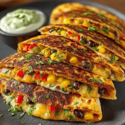 Veggie Fiesta Quesadillas: The Ultimate Recipe Experience