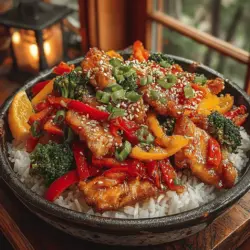 In today's fast-paced world, finding a healthy and delicious meal that can be whipped up in no time is essential for many home cooks. For those looking to satisfy their cravings without sacrificing their health, the Sizzling Citrus Chicken and Veggie Stir-Fry emerges as a standout choice. This vibrant dish is not only visually appealing but also brimming with flavor and nutrients, making it a perfect fit for busy weeknights or lively family gatherings.