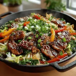 Sizzling Savory Pork & Cabbage Stir Fry