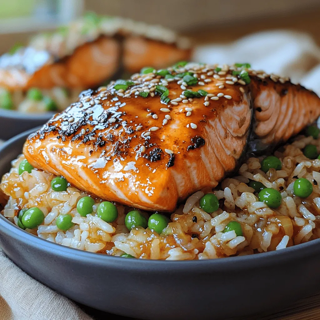 In the world of culinary delights, few dishes capture the essence of comfort and flavor quite like Teriyaki Dream Salmon with Savory Rice. This recipe not only showcases the rich, buttery texture of fresh salmon but also embraces the sweet and savory notes of homemade teriyaki sauce. Whether you're looking for a quick weeknight dinner or a meal to impress your guests on a special occasion, this dish strikes the perfect balance between simplicity and sophistication, making it an excellent choice for any culinary enthusiast.