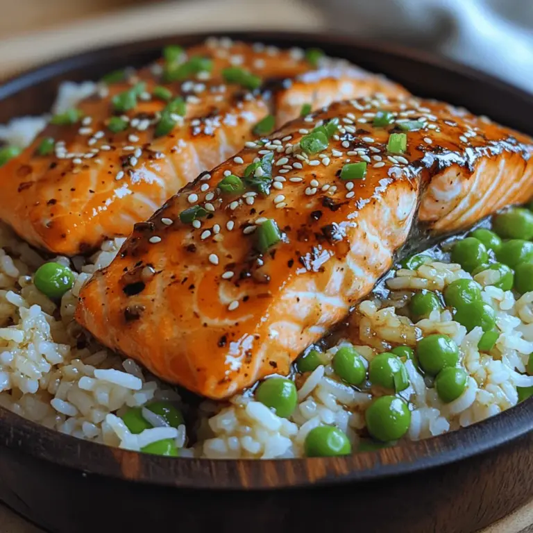In the world of culinary delights, few dishes capture the essence of comfort and flavor quite like Teriyaki Dream Salmon with Savory Rice. This recipe not only showcases the rich, buttery texture of fresh salmon but also embraces the sweet and savory notes of homemade teriyaki sauce. Whether you're looking for a quick weeknight dinner or a meal to impress your guests on a special occasion, this dish strikes the perfect balance between simplicity and sophistication, making it an excellent choice for any culinary enthusiast.