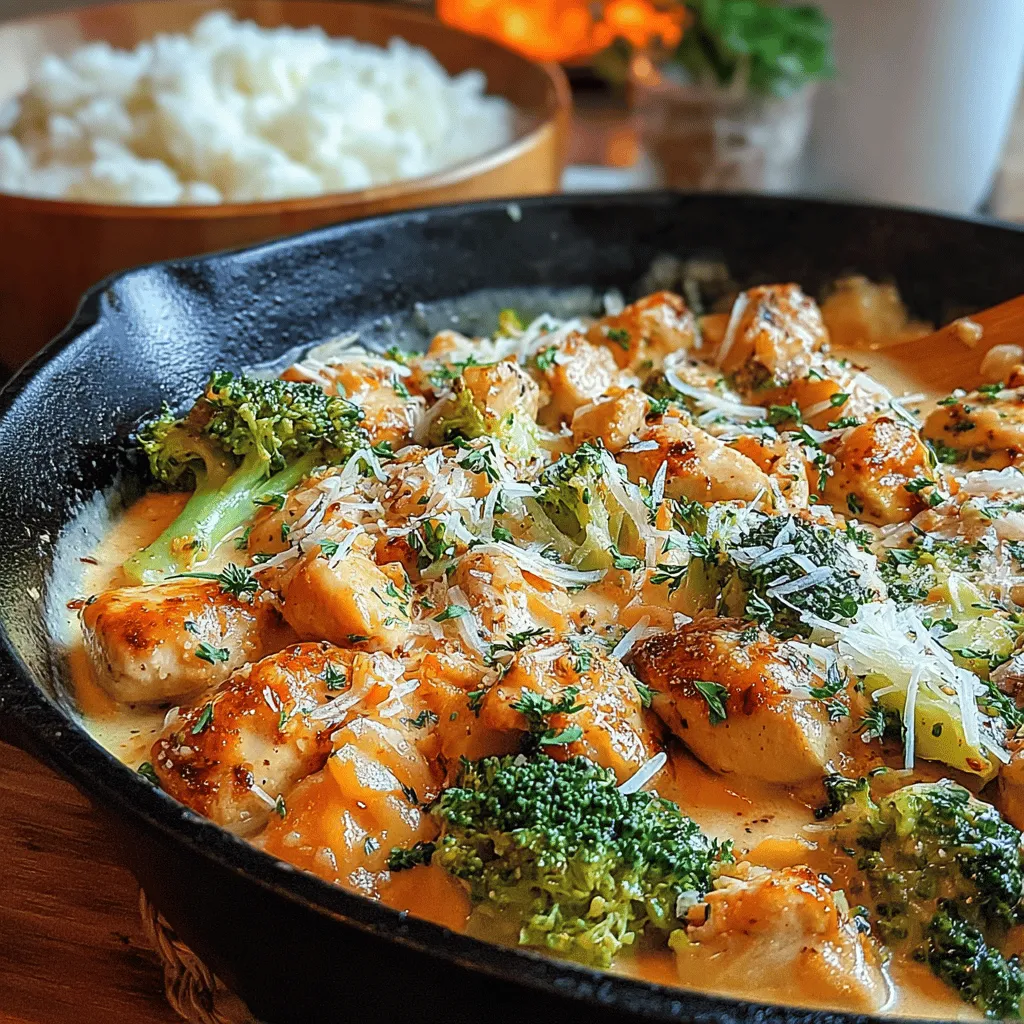 In today's fast-paced world, finding a delicious and nutritious meal that can be prepared in under 30 minutes is invaluable. The Creamy Chicken and Broccoli Skillet Dinner is a perfect solution, combining tender chicken, vibrant broccoli, and a rich, creamy sauce for a meal that satisfies both the palate and the body. This one-pan dish not only saves time on clean-up but is also packed with flavor and nutrients, making it an excellent choice for busy weeknights or cozy family dinners.