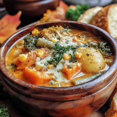 Cozy Autumn Harvest Vegetable Soup