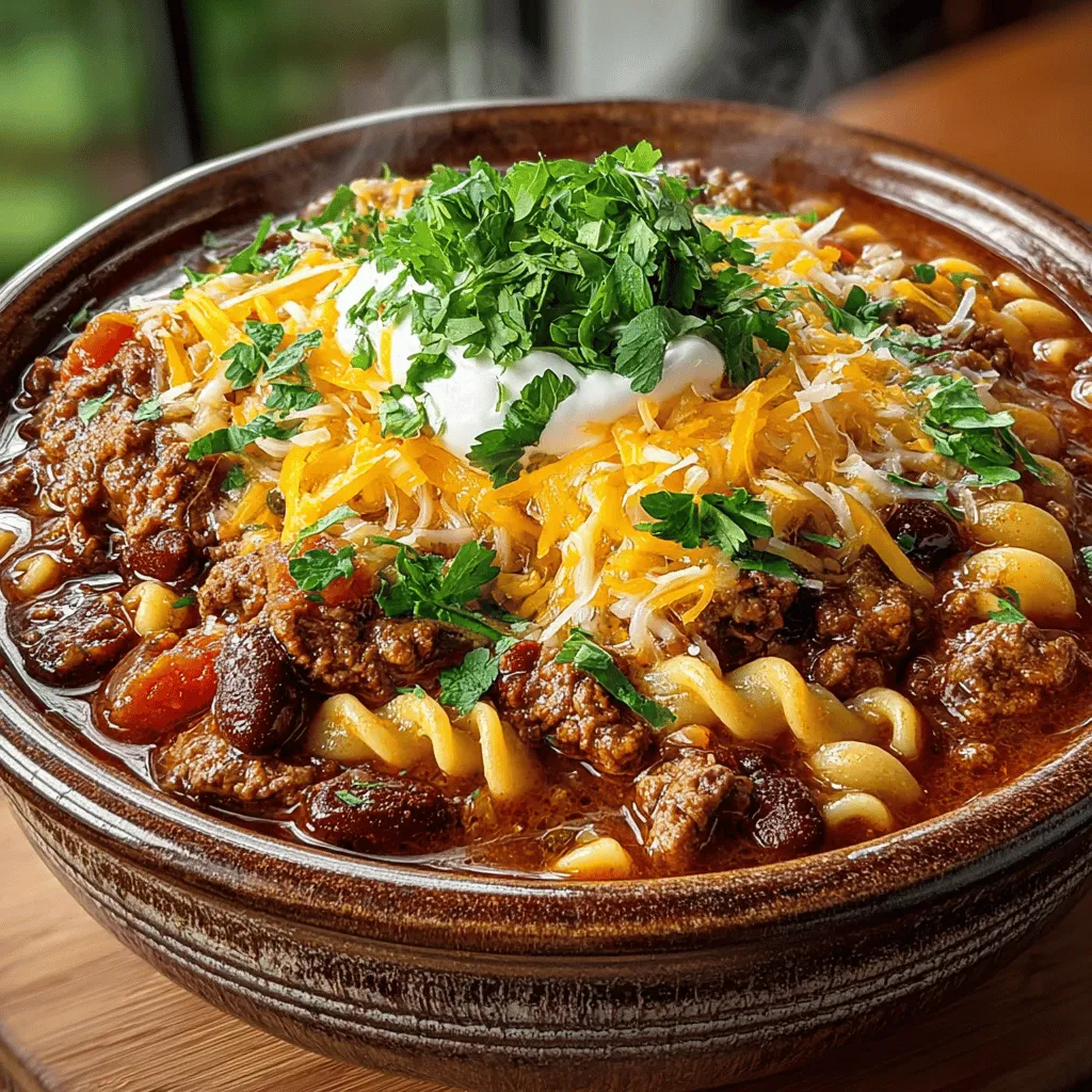 In the realm of hearty comfort foods, few dishes offer the warm embrace of a one-pot meal quite like Spicy One-Pot Chili Mac. This delightful fusion of classic chili and creamy macaroni embodies the essence of cozy family dinners, providing a satisfying balance of protein, fiber, and flavor. With its simple preparation and minimal cleanup, this recipe is ideal for busy weeknights or leisurely weekends when you crave something filling yet uncomplicated. In this article, we will explore the ingredients, cooking process, and the flavors that make this dish a staple in homes across the world.