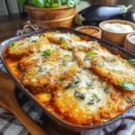 Cheesy Eggplant Parm Casserole is a delightful twist on the classic Italian dish, offering a comforting and hearty meal that celebrates the rich flavors of eggplant, marinara, and gooey cheese. This dish is not only satisfying but also a fantastic way to incorporate more vegetables into your diet, making it a great choice for both vegetarians and meat lovers alike.