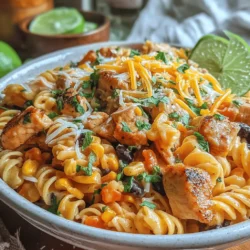 Quick and Creamy Southwest Chicken Pasta