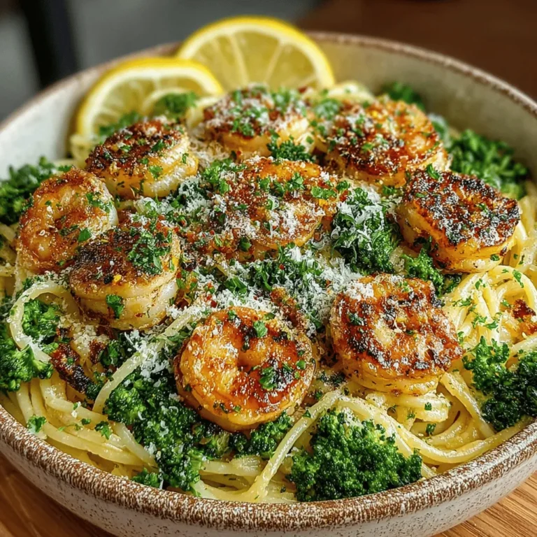 - 8 ounces of pasta (spaghetti or any preferred type) - 1 pound of shrimp, peeled and deveined - 2 cups of fresh broccoli florets - 3 tablespoons of olive oil - 3 cloves of garlic, minced - Salt and pepper to taste - Red pepper flakes (optional, for a spicy kick) - Fresh parsley for garnish (optional)
