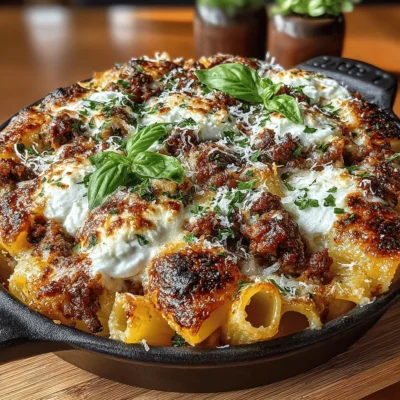 Cozy Baked Ziti with Italian Sausage