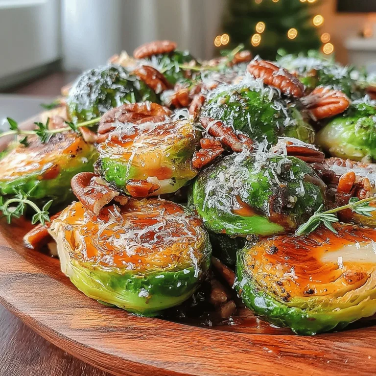 Brussels sprouts are a versatile and nutritious vegetable that can elevate any meal. With their unique flavor and satisfying crunch, they can be enjoyed in a variety of dishes. This Cozy Maple Balsamic Brussels Sprouts recipe transforms these little green gems into a delightful side dish that perfectly balances sweet and savory notes.