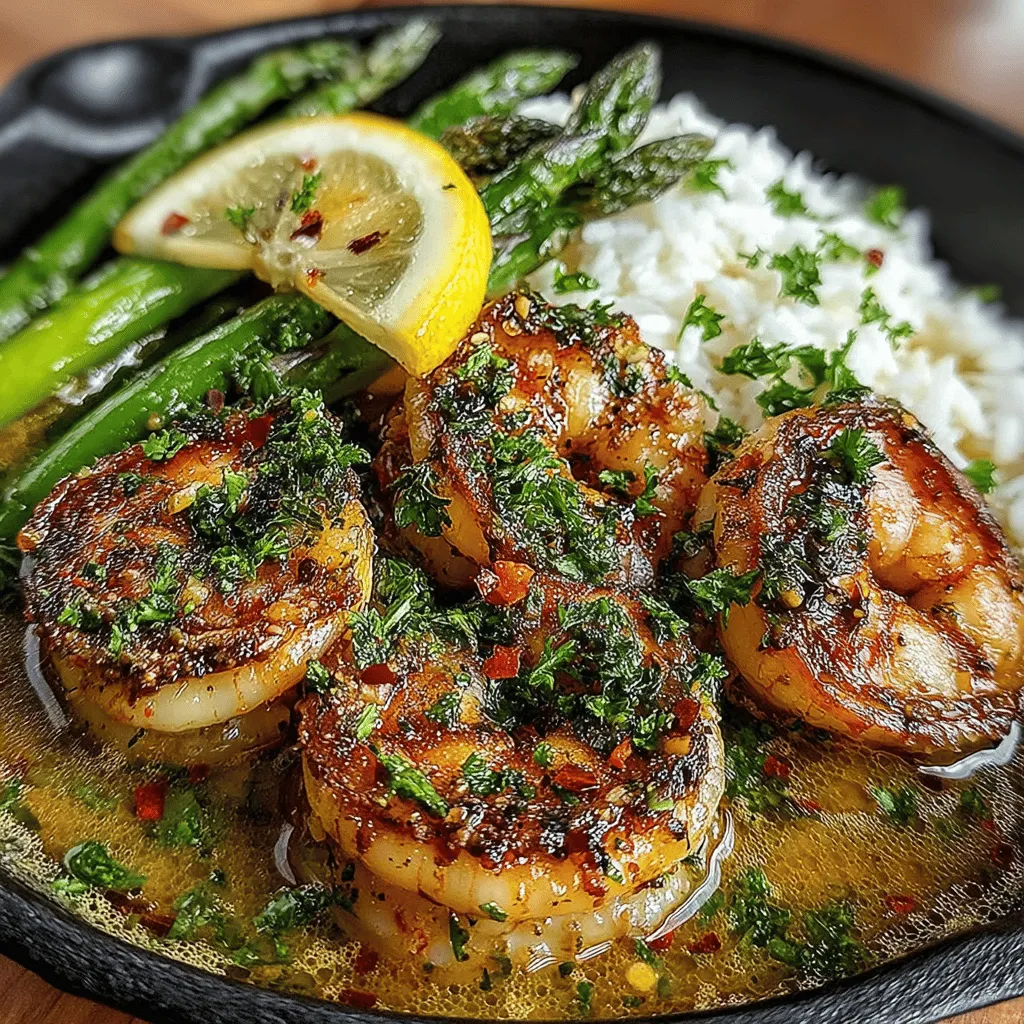 Introducing a culinary masterpiece: One-Pan Garlic Butter Shrimp and Asparagus Delight. This dish marries the succulent flavors of shrimp with the vibrant crunch of asparagus, all enveloped in a rich garlic butter sauce. Perfect for busy weeknights or a special dinner, this recipe not only delights the palate but also simplifies cleanup with just one pan. In this article, we’ll explore the ingredients, detailed cooking instructions, and the joy of creating this delectable meal from start to finish.