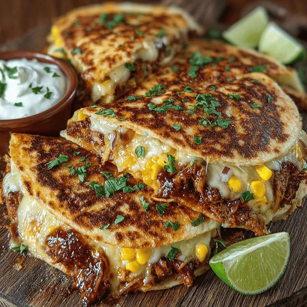Quesadillas have become a beloved staple in many households, thanks to their versatility and ease of preparation. They can be customized with endless fillings, making them suitable for any occasion. Among the vast array of quesadilla flavors, BBQ chicken quesadillas stand out due to their unique and mouthwatering taste. The combination of tender chicken coated in smoky BBQ sauce, melty cheese, and fresh ingredients creates a dish that is not only satisfying but also incredibly easy to whip up. In this recipe, you'll find a step-by-step guide to making these delicious BBQ chicken quesadillas that are perfect for lunch, dinner, or even a snack.