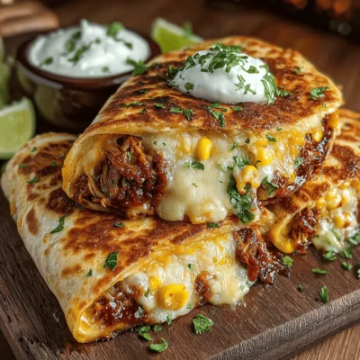 Finger-Lickin’ BBQ Chicken Quesadillas