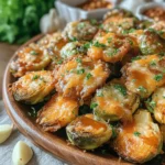 Delve into the world of vibrant and nutritious vegetables with our Crispy Garlic Parmesan Brussels Sprouts recipe. This dish transforms the often-overlooked Brussels sprout into a crispy, flavorful delight that even the pickiest eaters will adore. With a simple cooking method and a handful of fresh ingredients, these Brussels sprouts are not only easy to prepare but also pack a nutritional punch. Let’s explore how to create this irresistible side dish that will elevate any meal.