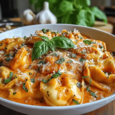 Quick & Creamy Tomato Tortellini