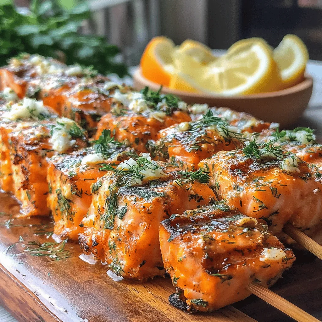 Salmon has gained immense popularity as a healthy protein option, celebrated for its rich flavor and nutritional benefits. Packed with omega-3 fatty acids, this fish not only supports heart health but also offers a delicious base for various culinary creations. One such delightful dish is the garlic herb salmon skewers, a quick and flavorful meal that brings out the best in this nutritious fish.