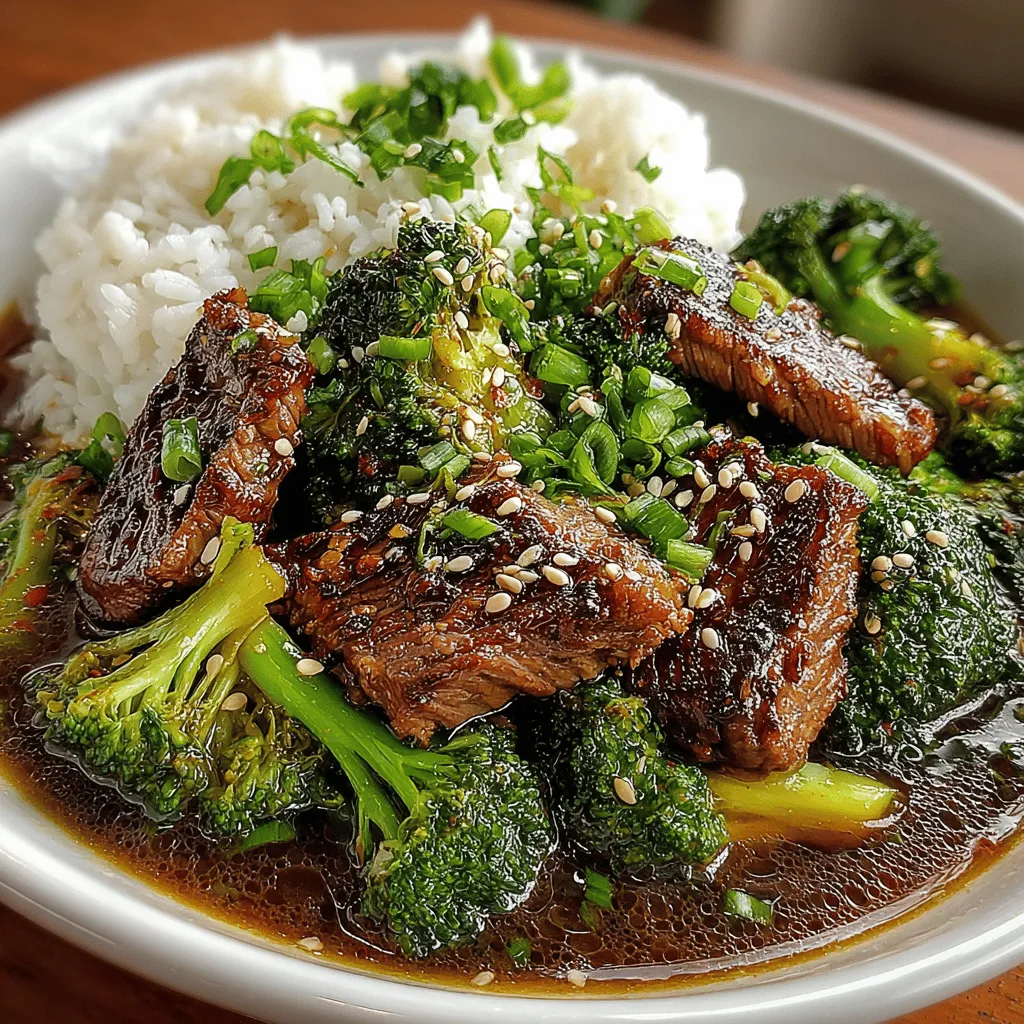 Sizzling Beef & Broccoli Delight is a quintessential dish that perfectly balances flavor, nutrition, and convenience. This stir-fry combines tender beef with vibrant broccoli, creating a mouthwatering meal that is both satisfying and health-conscious. Packed with high-quality protein and essential vitamins, this dish not only tantalizes your taste buds but also supports a balanced diet. In today's fast-paced world, quick and delicious meals like this one are essential, allowing you to enjoy a homemade dinner without spending hours in the kitchen.