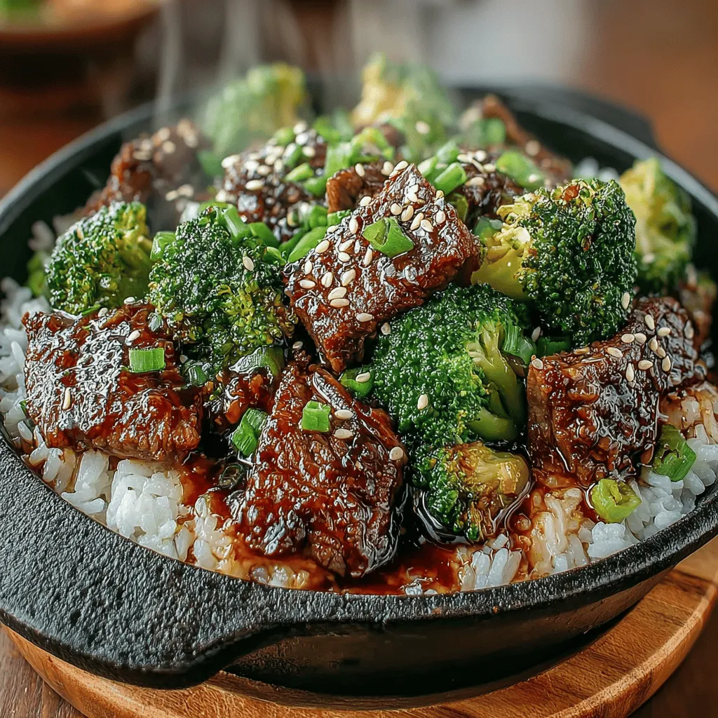 Sizzling Beef & Broccoli Delight is a quintessential dish that perfectly balances flavor, nutrition, and convenience. This stir-fry combines tender beef with vibrant broccoli, creating a mouthwatering meal that is both satisfying and health-conscious. Packed with high-quality protein and essential vitamins, this dish not only tantalizes your taste buds but also supports a balanced diet. In today's fast-paced world, quick and delicious meals like this one are essential, allowing you to enjoy a homemade dinner without spending hours in the kitchen.