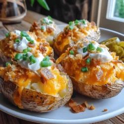 Cheesy Bliss Loaded Potatoes