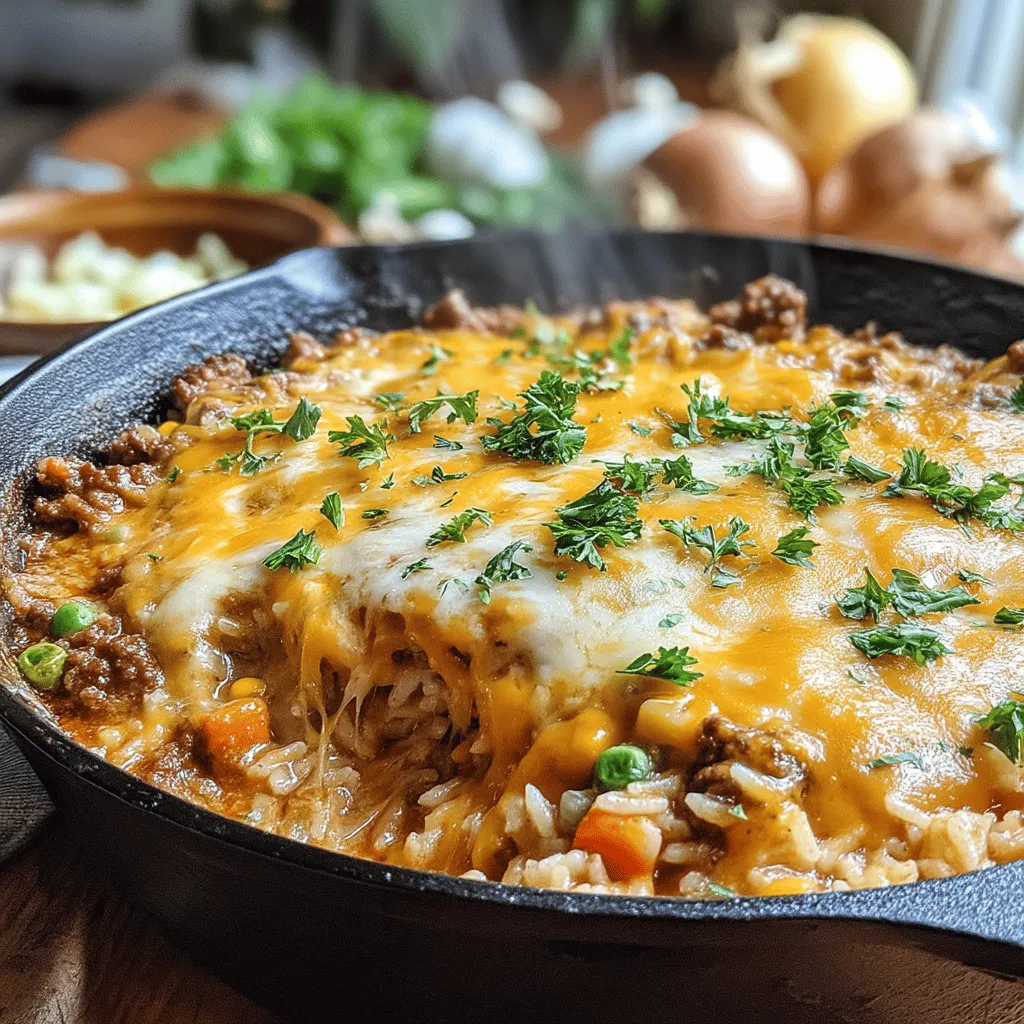 Comfort food has a unique way of bringing warmth and joy to our homes, especially during busy weeknights when time is of the essence. Among the myriad of comfort dishes, Cheesy Beef and Rice Delight stands out as a quintessential meal that combines rich flavors with simplicity.