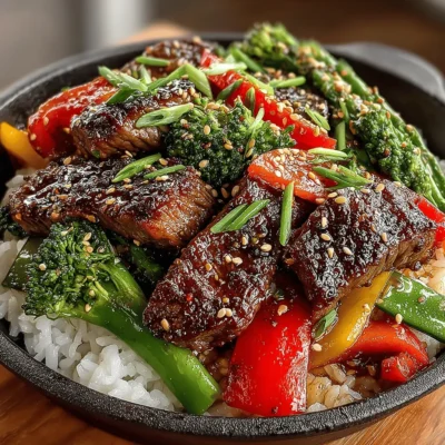 Sizzling Beef & Veggie Delight: A Flavor-Packed Stir-Fry Recipe