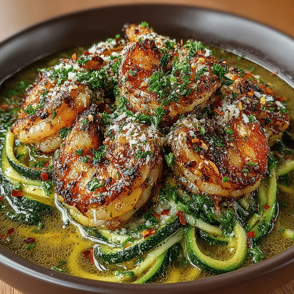 Zesty Shrimp & Zucchini Noodle Delight is a culinary triumph that marries vibrant flavors with health-conscious ingredients. This dish is perfect for seafood enthusiasts and those looking for a low-carb alternative to traditional pasta. The combination of succulent shrimp and fresh zucchini noodles not only delivers a burst of flavor but also provides a range of health benefits, making it a guilt-free option for any occasion. Whether you are preparing a quick weeknight dinner or impressing guests at a special gathering, this recipe is sure to delight.