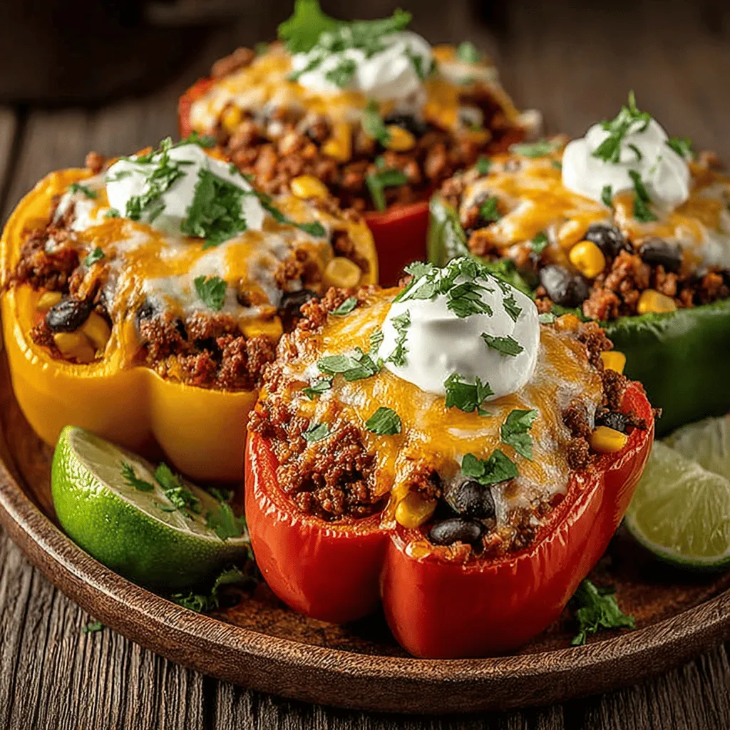 Explore the vibrant world of flavors with our Zesty Taco Stuffed Bell Peppers. This delightful recipe combines the wholesome goodness of bell peppers with a savory taco-inspired filling, making it a perfect choice for a family dinner or a casual gathering. Packed with protein, fiber, and essential nutrients, these stuffed peppers are not only delicious but also a nutritious option. In this article, we will delve into the ingredients, preparation methods, and the cultural significance of this dish, ensuring you have all the knowledge to create a memorable meal.