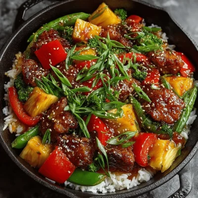 Sweet & Sour Chicken Stir-Fry Recipe