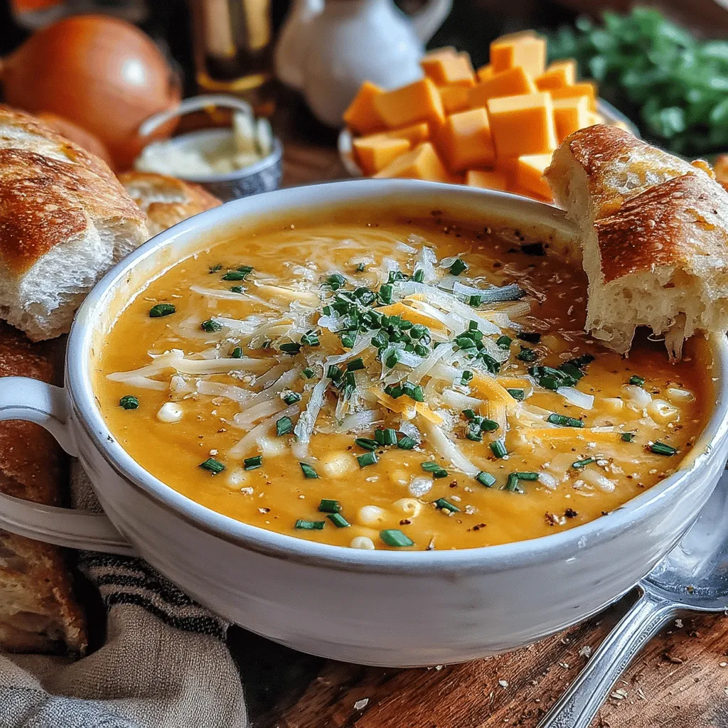 Warm and comforting, a bisque is the perfect dish to enjoy during the colder months, and this Warm Cheesy Butternut Squash & Corn Bisque is no exception. With its luscious, creamy texture and the delightful combination of sweet butternut squash and fresh corn, this recipe will surely become a favorite in your household.