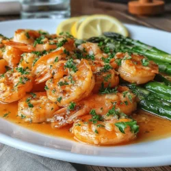 Zesty Lemon Butter Shrimp & Asparagus Delight