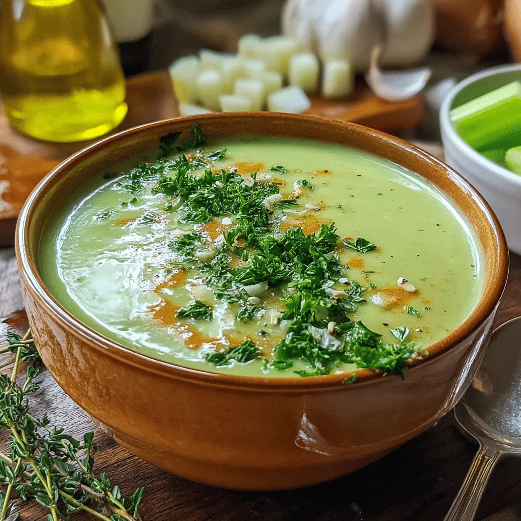 Plant-based soups have surged in popularity as people increasingly seek wholesome, nutritious meals that are both comforting and satisfying. Among these delightful options, Celery Bliss Soup stands out as a creamy, vibrant dish that not only pleases the palate but also nourishes the body. Packed with fresh ingredients, this soup offers a myriad of health benefits while being incredibly easy to prepare.