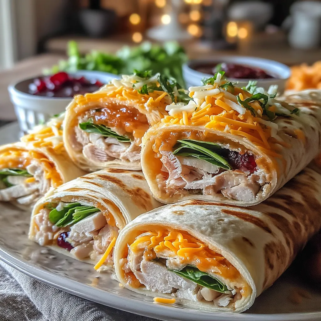 Thankful Turkey Wraps are a delicious way to repurpose your Thanksgiving leftovers while keeping the festive flavors alive. Inspired by the traditional holiday meal, these wraps combine the best of Thanksgiving into a convenient and satisfying dish that can be enjoyed any time of the year.