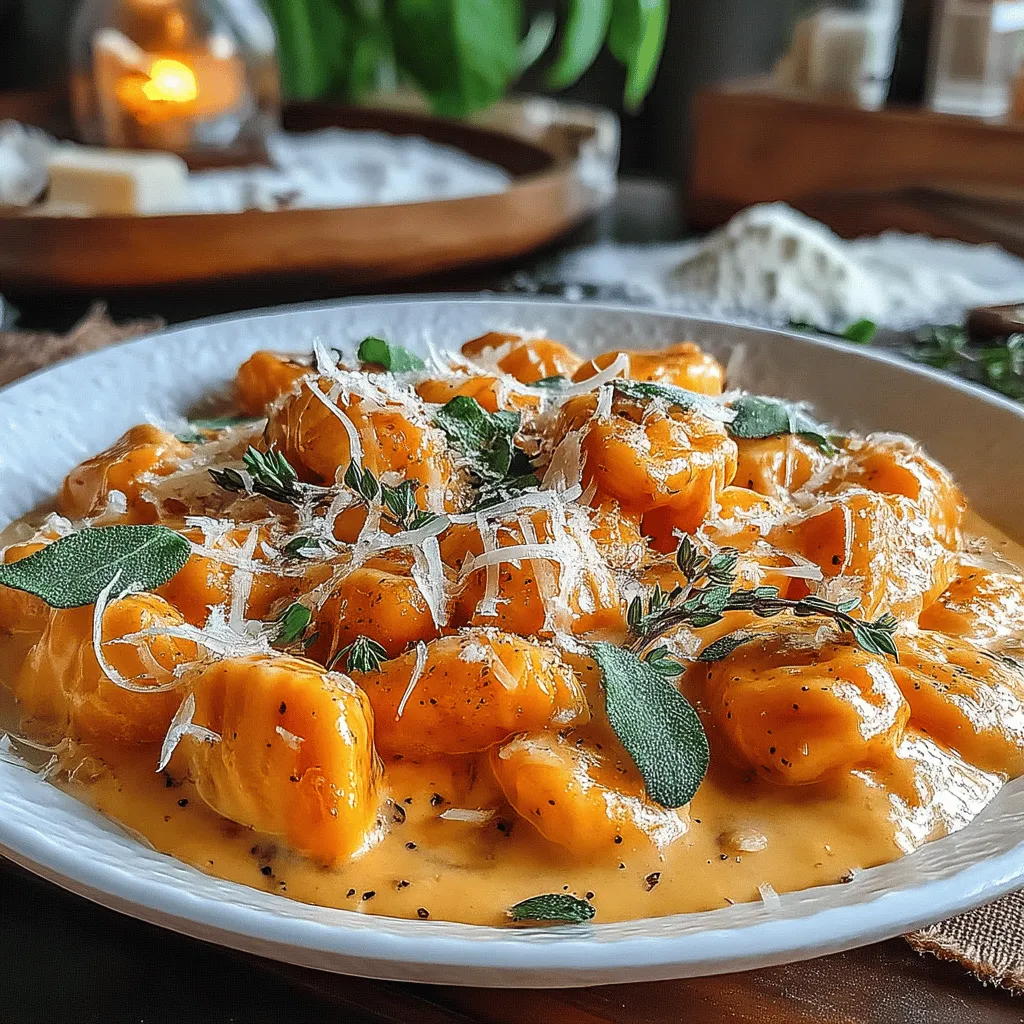 As the leaves turn and the air becomes crisp, there's nothing quite like a warm, comforting dish to embrace the fall season. Creamy pumpkin gnocchi is the perfect way to celebrate autumn flavors while indulging in a homemade treat that is both satisfying and delightful. This dish showcases the rich, earthy taste of pumpkin, which pairs beautifully with the pillowy texture of gnocchi.
