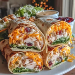 Thankful Turkey Wraps