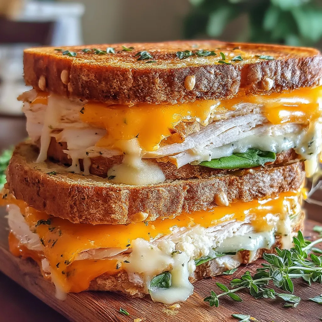 In the world of sandwiches, the savory turkey and sage thyme sandwich stands out as a culinary delight that perfectly balances flavor, nutrition, and convenience. This recipe not only tantalizes the taste buds with the rich taste of aged cheddar and the aromatic essence of fresh herbs but also offers a wholesome option that’s easy to prepare.