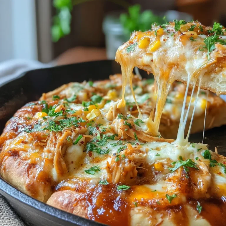 Discover the delightful experience of making Family Fun Skillet BBQ Chicken Pizza, a perfect blend of smoky flavors, gooey cheese, and tender chicken that will bring everyone to the table. This recipe not only emphasizes the joy of cooking together but also serves as an easy, crowd-pleasing meal option for family gatherings or casual dinners.