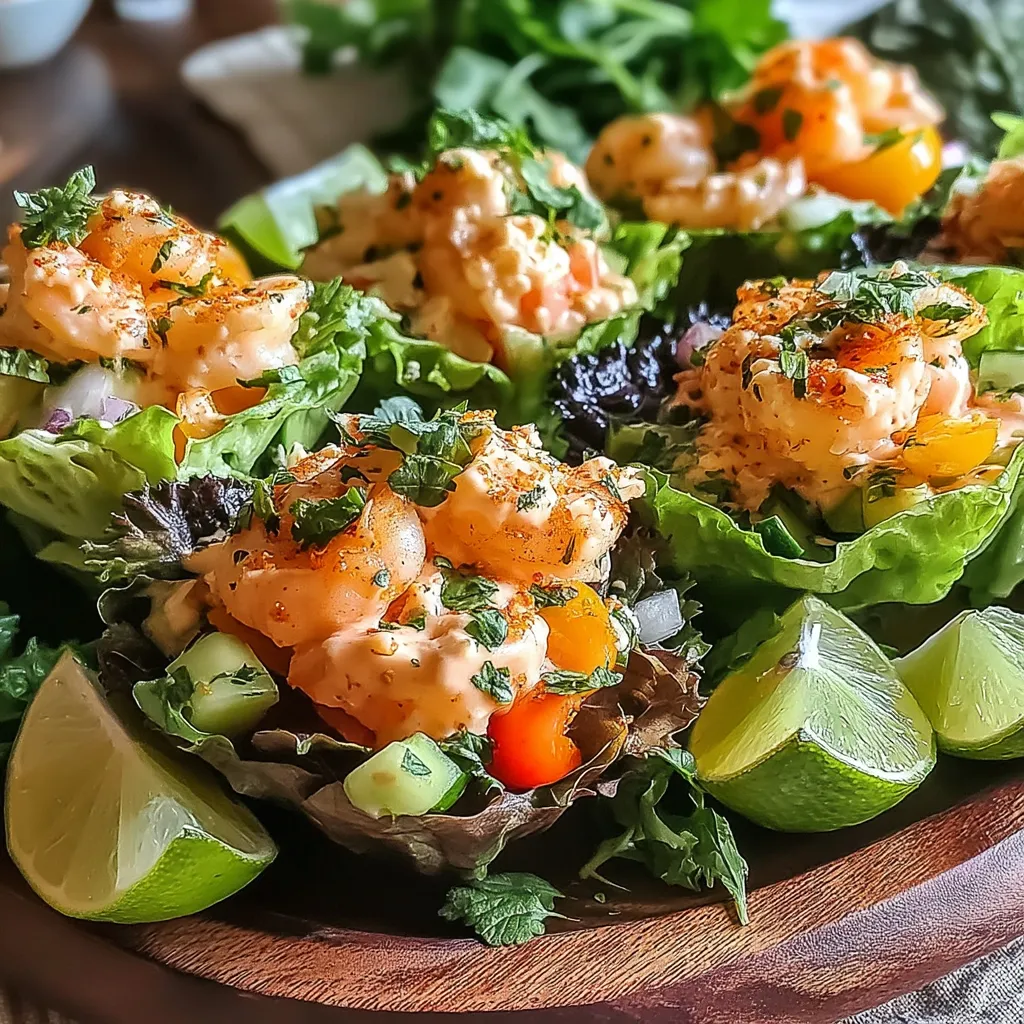 In the world of culinary delights, fresh and vibrant flavors can elevate any meal, especially during warmer months. The Zesty Shrimp & Herb Salad Cup Treat is a perfect example of how a light dish can be both nutritious and satisfying. This recipe combines succulent shrimp with a medley of colorful vegetables and aromatic herbs, all served in crisp lettuce cups. Whether you are looking for a quick weeknight dinner, an impressive appetizer for a gathering, or a healthy lunch option, this recipe is versatile enough to meet all your needs. Let's dive into the details of this delightful dish, from the ingredients to the step-by-step preparation.