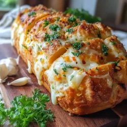 Pull-apart bread has taken the culinary world by storm, becoming a beloved choice for gatherings and family meals alike. Its comforting, shareable nature makes it a standout appetizer or party snack that everyone can enjoy. The warm, fluffy texture paired with a delightful combination of flavors is simply irresistible.