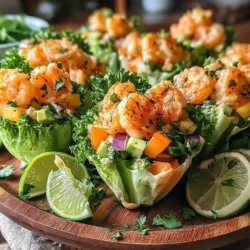 In the world of culinary delights, fresh and vibrant flavors can elevate any meal, especially during warmer months. The Zesty Shrimp & Herb Salad Cup Treat is a perfect example of how a light dish can be both nutritious and satisfying. This recipe combines succulent shrimp with a medley of colorful vegetables and aromatic herbs, all served in crisp lettuce cups. Whether you are looking for a quick weeknight dinner, an impressive appetizer for a gathering, or a healthy lunch option, this recipe is versatile enough to meet all your needs. Let's dive into the details of this delightful dish, from the ingredients to the step-by-step preparation.