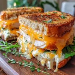 In the world of sandwiches, the savory turkey and sage thyme sandwich stands out as a culinary delight that perfectly balances flavor, nutrition, and convenience. This recipe not only tantalizes the taste buds with the rich taste of aged cheddar and the aromatic essence of fresh herbs but also offers a wholesome option that’s easy to prepare.