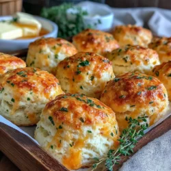 Homemade biscuits are a delightful addition to any meal, and these Quick & Fluffy Herb Butter Biscuits are no exception. With their easy preparation and airy texture, they are a must-try for anyone looking to elevate their breakfast or dinner table. The inclusion of fresh herbs not only adds a pop of flavor but also brings a touch of sophistication to this simple recipe.
